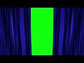 Curtain Blue On Green Screen