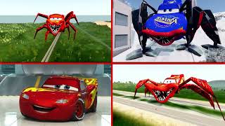 MACK SPIDER VS BRAIN MCQUEEN! 🧠🕷️ Ultimate Monster Evolution Battle