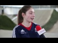 Abbie Taylor hopes to make the finals at the UCI BMX Supercross in Manchester