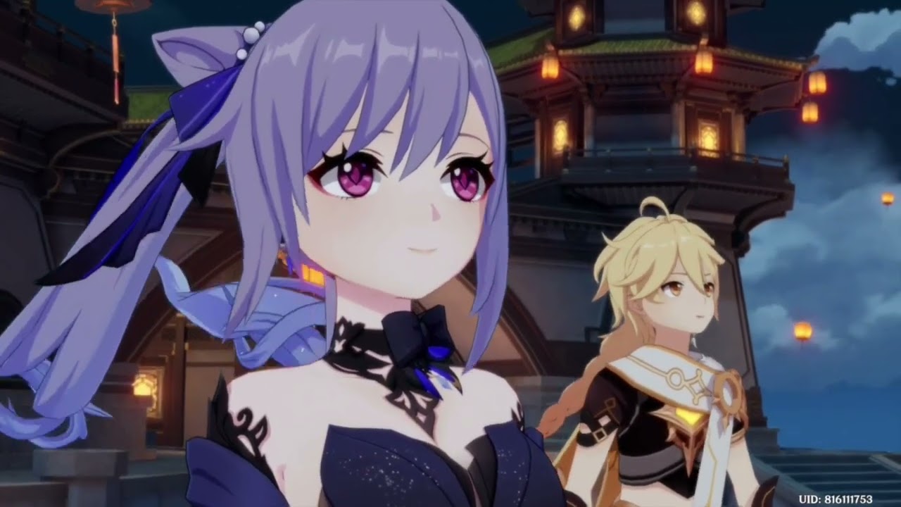 КЭЦИН ЛЮБИТ ЭФИР GENSHIN IMPACT CUTSCENE