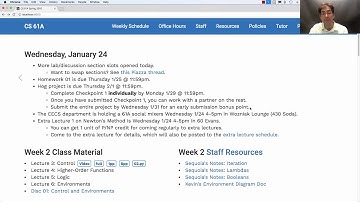 61A Spring 2018 Lecture 4 Video 1
