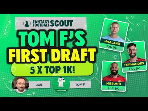 5 x TOP 1K 🤯 | TOM F'S FPL FIRST DRAFT 🔥 | FPL Tips 26/27
