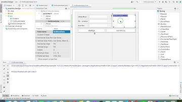 Java GUIs เขียน Code แสดงข้อมูลบน JList โปรแกรมบันทึกประวัติ Part 5  #Java #intellij