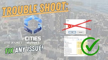 CITIES SKYLINES 2 – How to Fix Crashing, Lagging, Freezing, black screen… – Full Tutorial