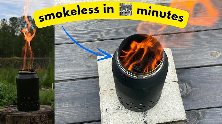 Smokeless Fire Pit Build (DIY tabletop smokeless fire pit with proof it works)