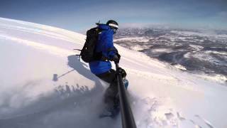 ニセコでパウダースノーボード_2014