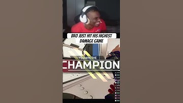 I just got my HIGHEST damage game in apex #apexlegends #gaming #streamer