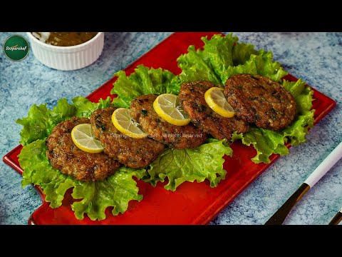 Fish Kabab Recipe by SooperChef (How to make fish kabab at home)
