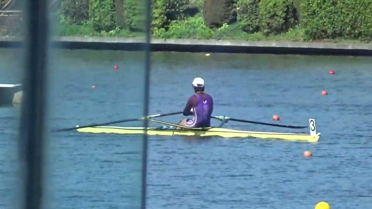 第64回全日本新人ローイング選手権大会 M1x Heat スタート地点