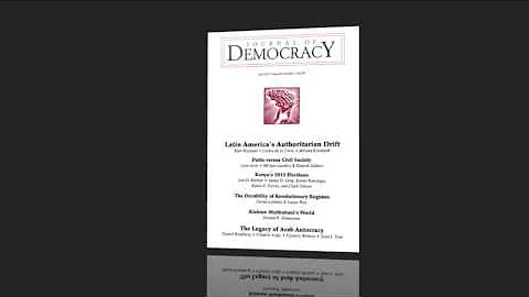 Journal of Democracy Podcast: Kurt Weyland on "Latin America's Authoritarian Drift"