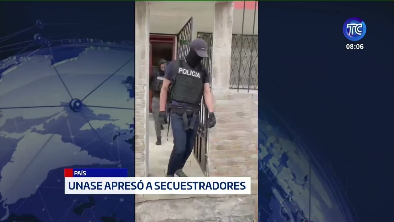 El Noticiero: UNASE apresó a secuestradores