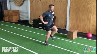 Ankle Hop - Lateral Medial [Exercise Demonstration]