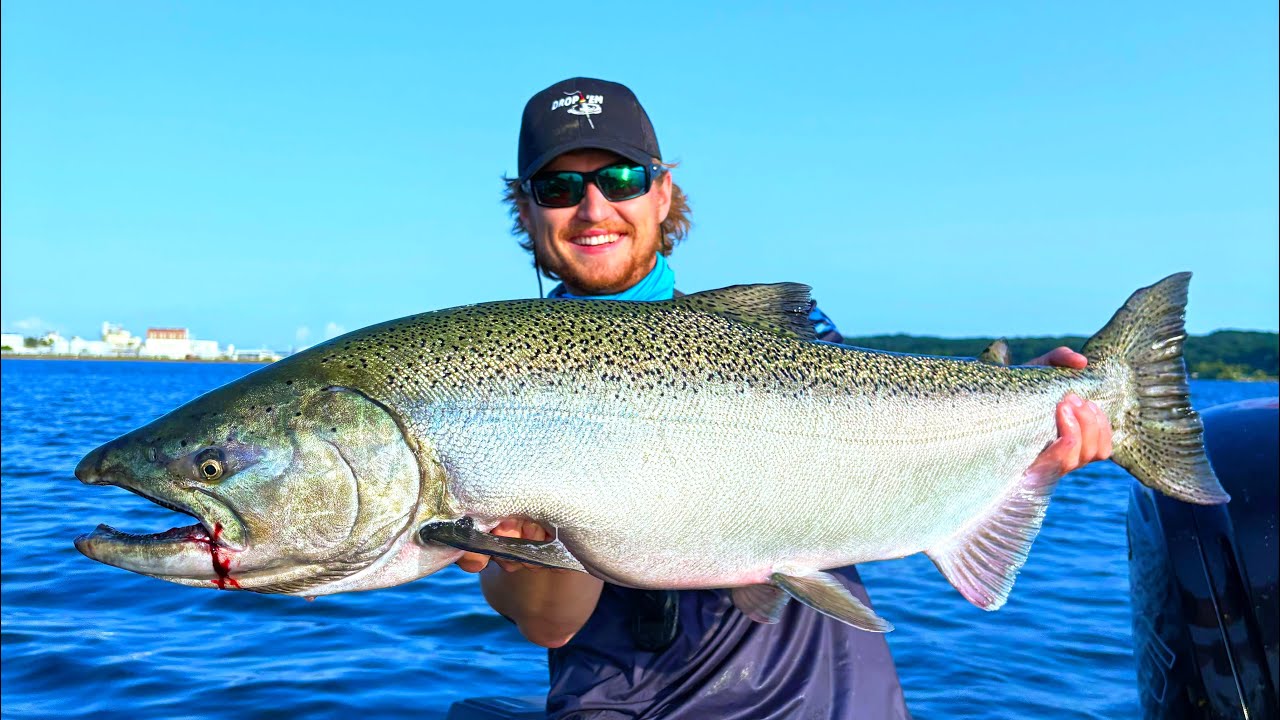 Jigging MONSTER King Salmon – Insane Early Season Chinook Action!