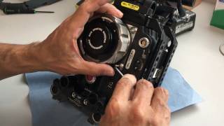 RED Epic: How to change the OLPF in the field