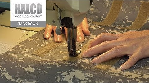 Sew-On Tack Down Hook and Loop - Halco USA