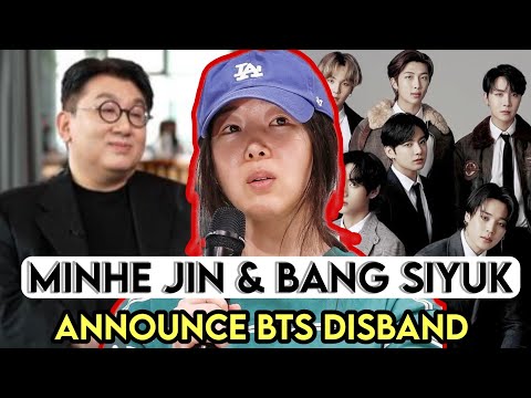 OMG Bang Sihyuk & Minhe Jin Announce BTS DISBANDMENT & NewJeans