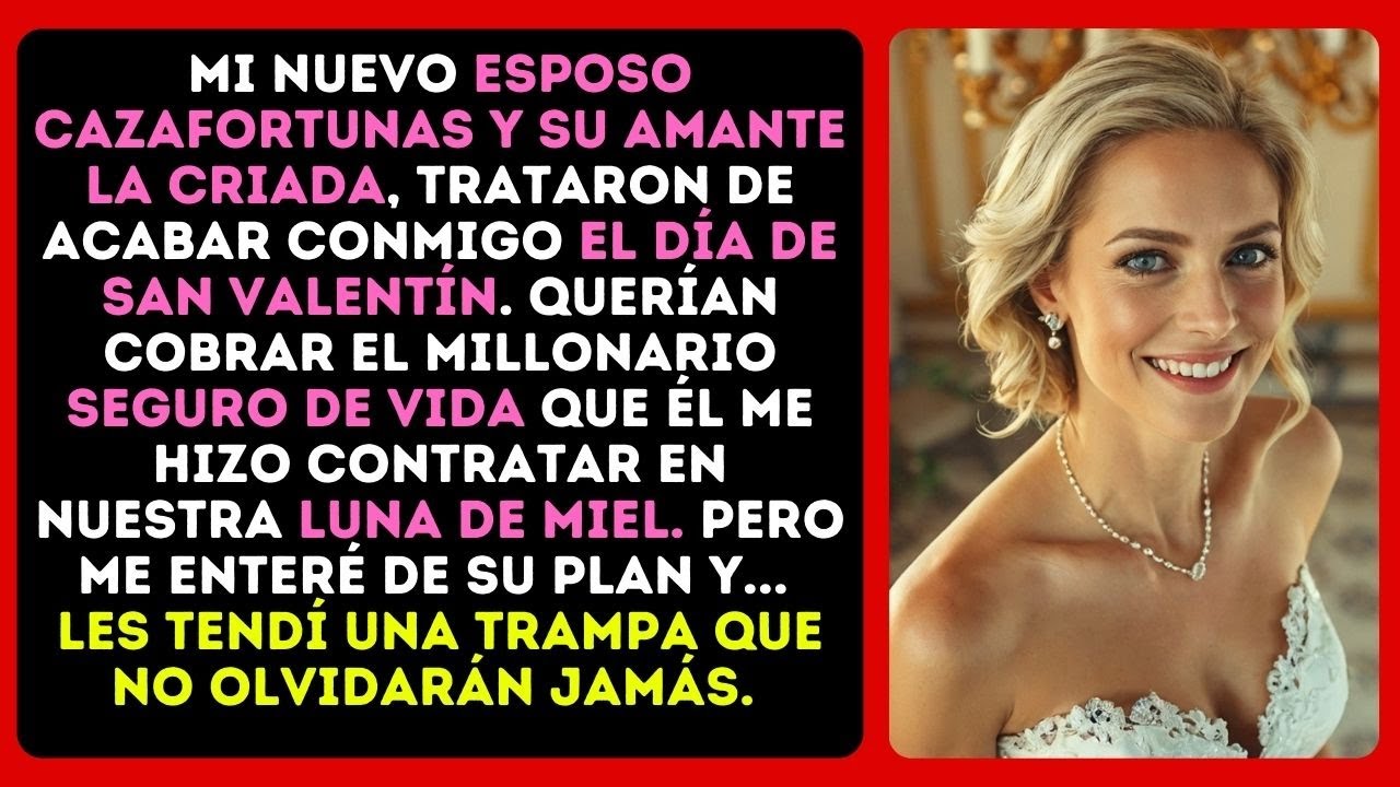 Mi nuevo esposo cazafortunas y su amante, trataron de acabar conmigo el día de San Valentín.