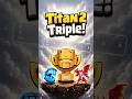 This Titan 2 CWL Base Got ERASED! TH18 Triple  #clashofclans #coc