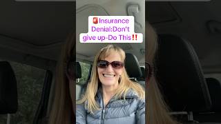 A Health Insurance Denial is the Start of a Conversation: NOT The End‼️ Try THIS