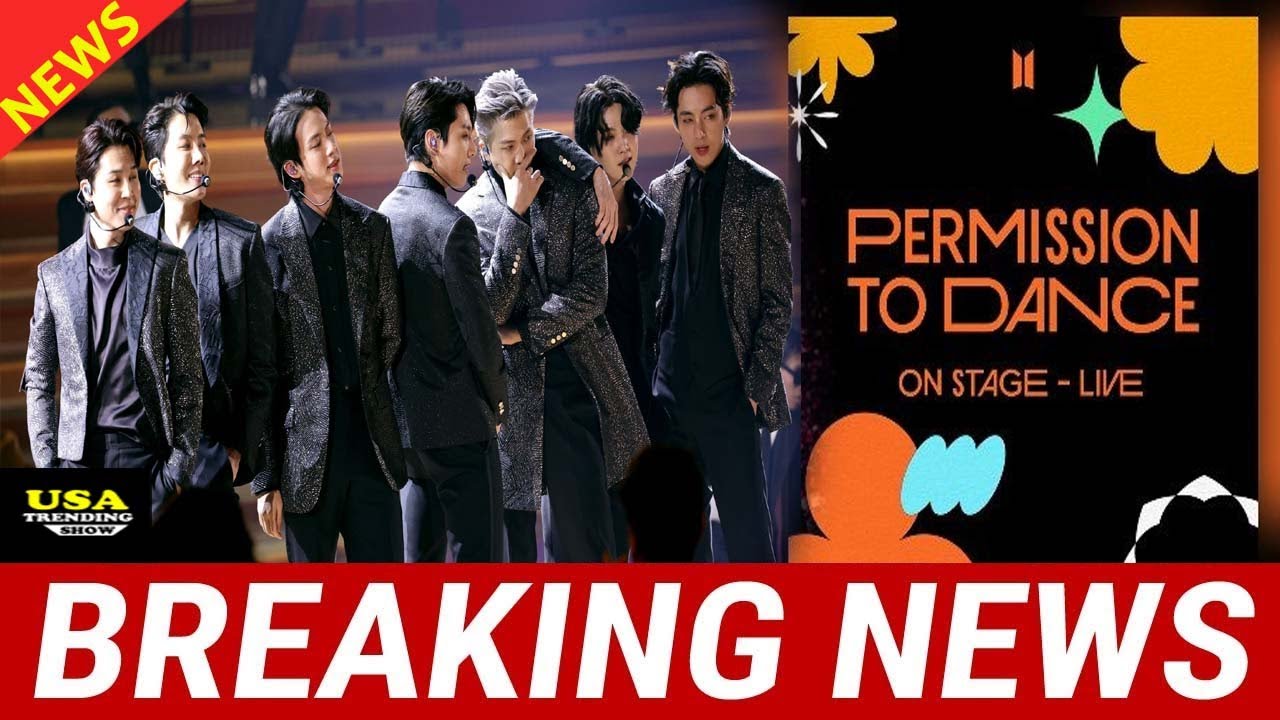 BTS Releases 'Permission To Dance On Stage – Live' - YouTube