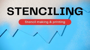 Stenciling - How to Create a Stencil (Step by Step Process)