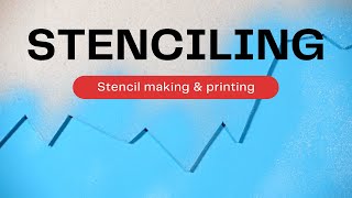 Stenciling - How to Create a Stencil (Step by Step Process)