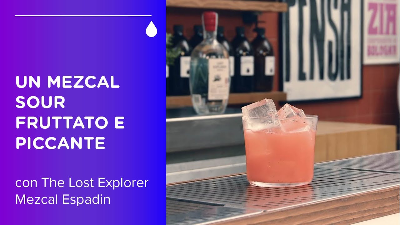 Jalisco, il Mezcal Sour con fragola piccante e yuzu