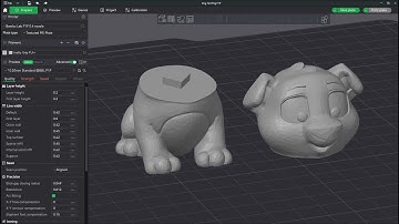 How to Cut a Model into Multiple Parts with a Peg & Hole in Bambu Studio - Orca Slicer - P1P P1S X1C