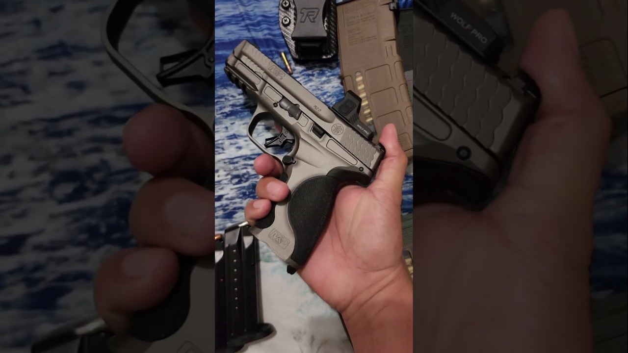 Ready for whatever comes your way. MP M2.0 + WOLF PRO: Never back down.