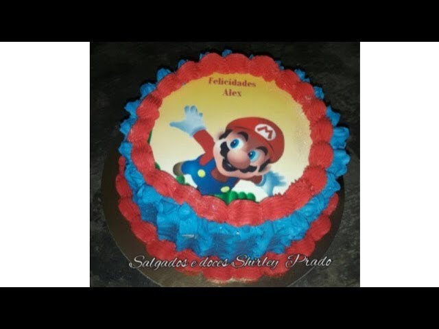 Como decorar una tarta de Mario bros - YouTube