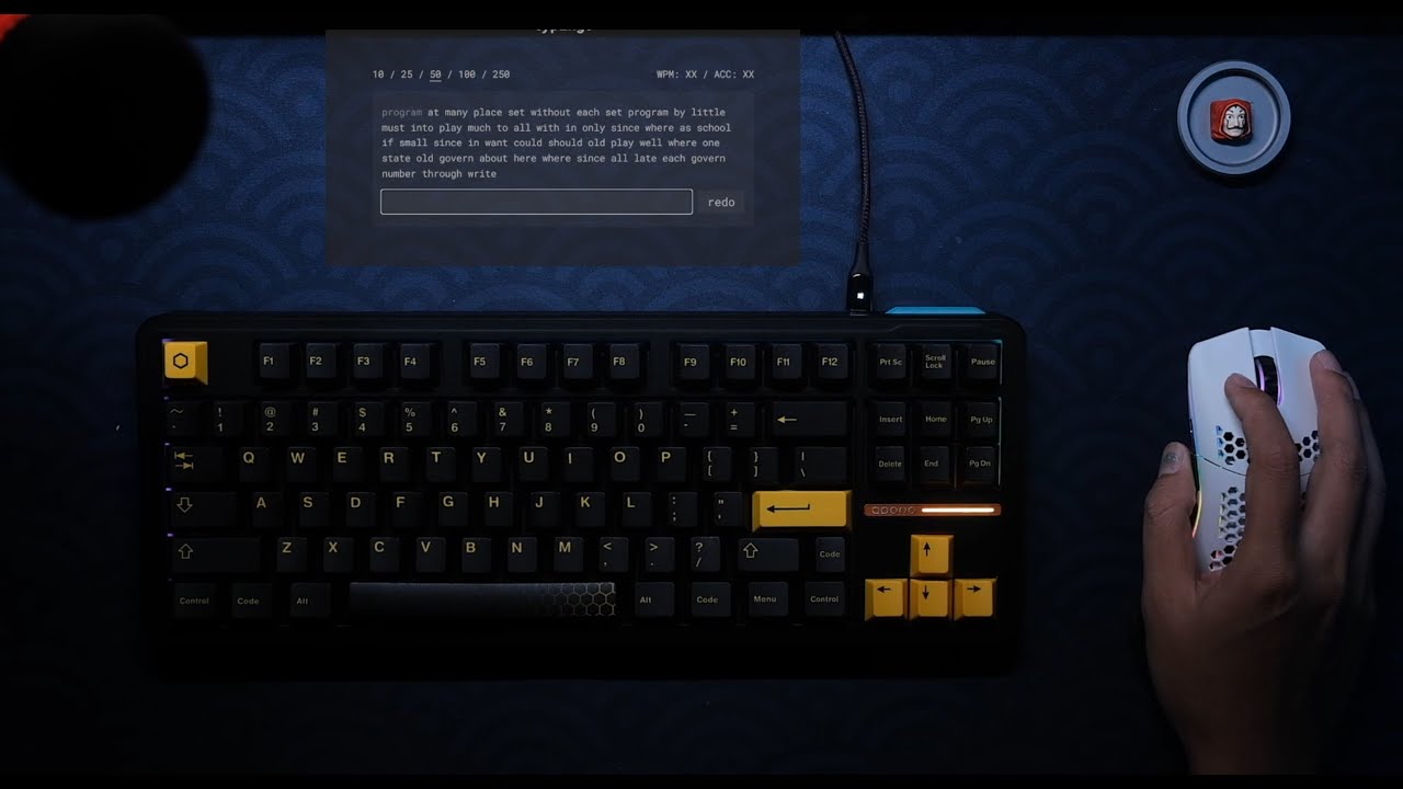 Late night typing #28: Space80 with Cobalt