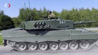 Tanky T-72 a Leopard 2A4