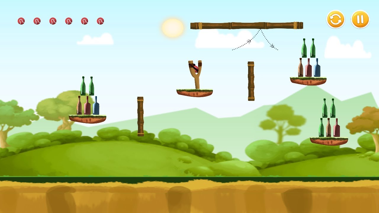 Bottle Shooting Game !! Awesome Fun !! Android IOS Game YouTube