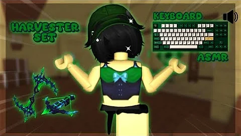 *CRAZY* SHOTS WITH HARVESTER SET + KEYBOARD ASMR