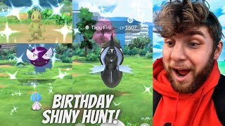 ✨Shiny Hunting on My Birthday In Pokemon Go!!!✨