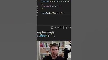 Function Arguments as Default Values in JavaScript #shorts