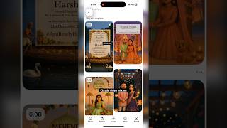 3d wedding invitation tutorial #aiweddinginvitation#3d#classicvideomixing #short