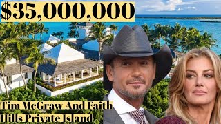 Inside Tim McGraw And Faith Hill's $35M Private Island Estate