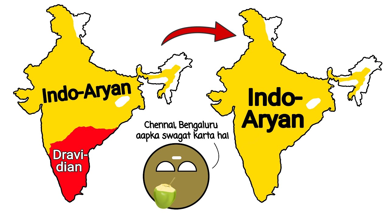 What if Indo-Aryan languages were spoken in Southern India also ?