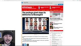 UPS REFUSING To Deliver To Swedish "No Go Zone" Of Rosengard, Malmo??