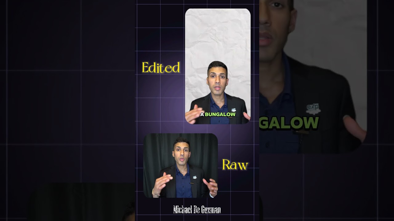 Ali editing style - Before and after