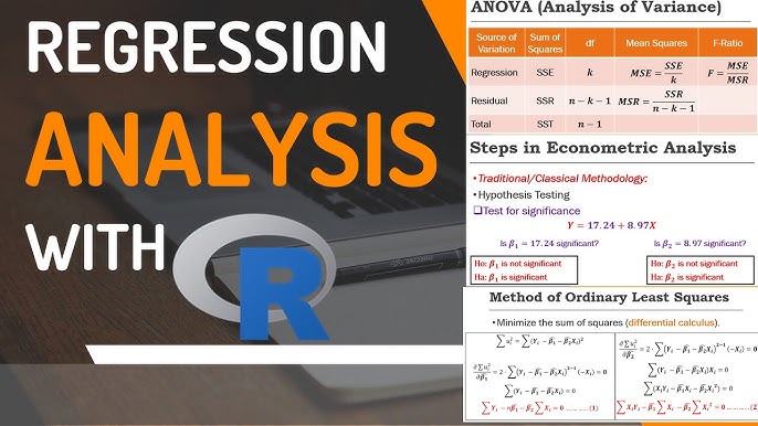 Statistical analysis, regression, ANOVA, ANCOVA, & PCA