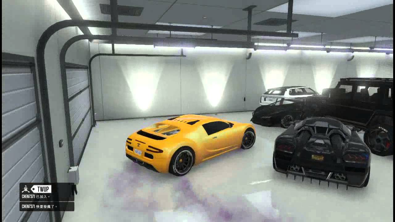 Gta V Online 1 14 Bug 在車庫裡開車 Youtube