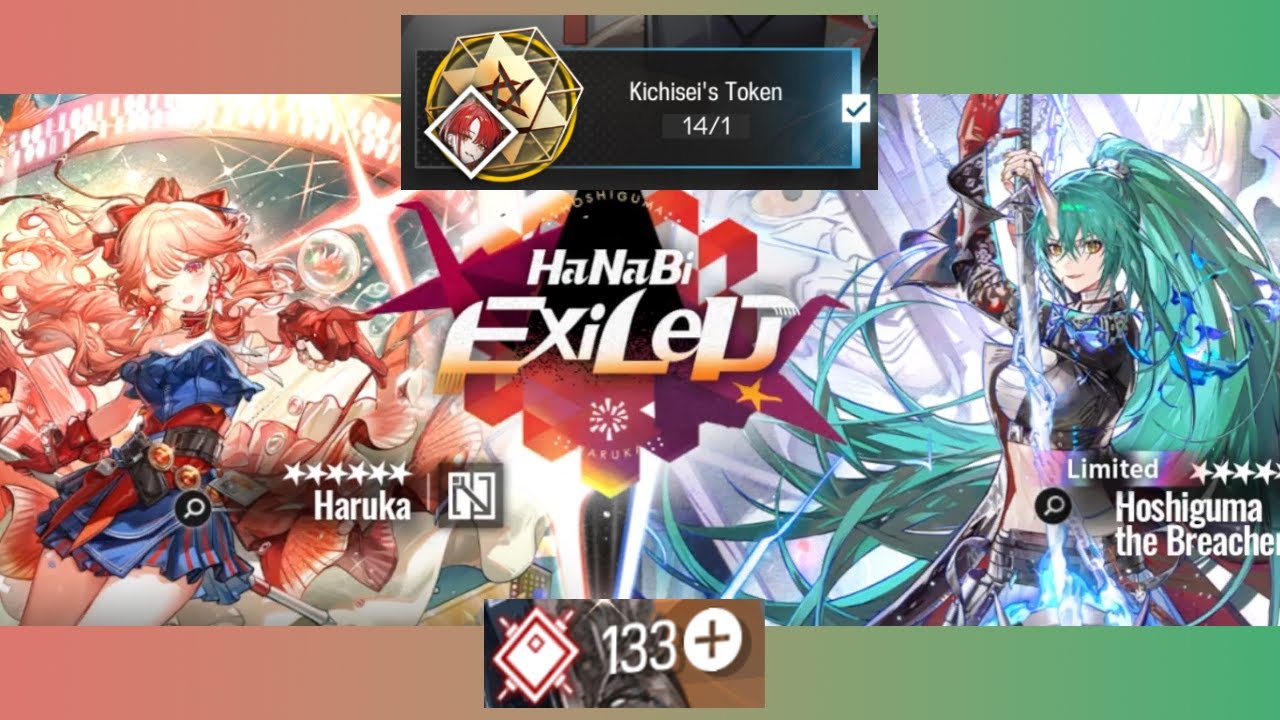 Pulls for Haruka and Hoshiguma Alter - Arknights