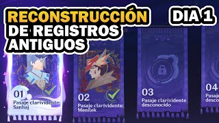 ✨RECONSTRUCCION DE REGISTROS ANTIGUOS: SANHAJ Y MENILEK | GENSHIN IMPACT 5.2 |