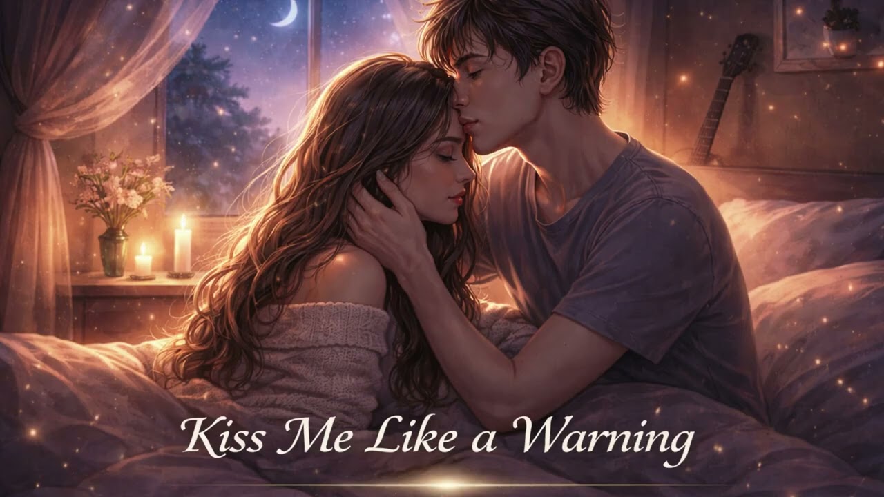 Kiss Me Like a Warning — Tender Cinematic Dream Pop Lullaby | Soft Piano, Breath Vocals