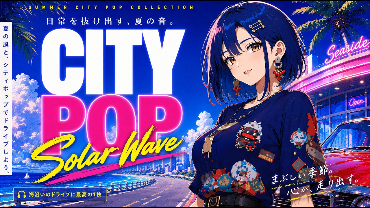 Japanese City Pop Playlist】Solar Wave｜日常を抜け出す夏の音 - YouTube