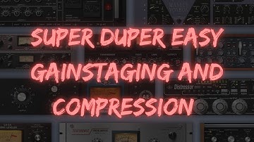 Super Easy Gain Staging.  Analog Hardware Modeling Explained.  Compressor Settings Made Simple.