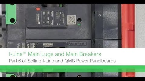 I-Line Main Lugs and Main Breakers