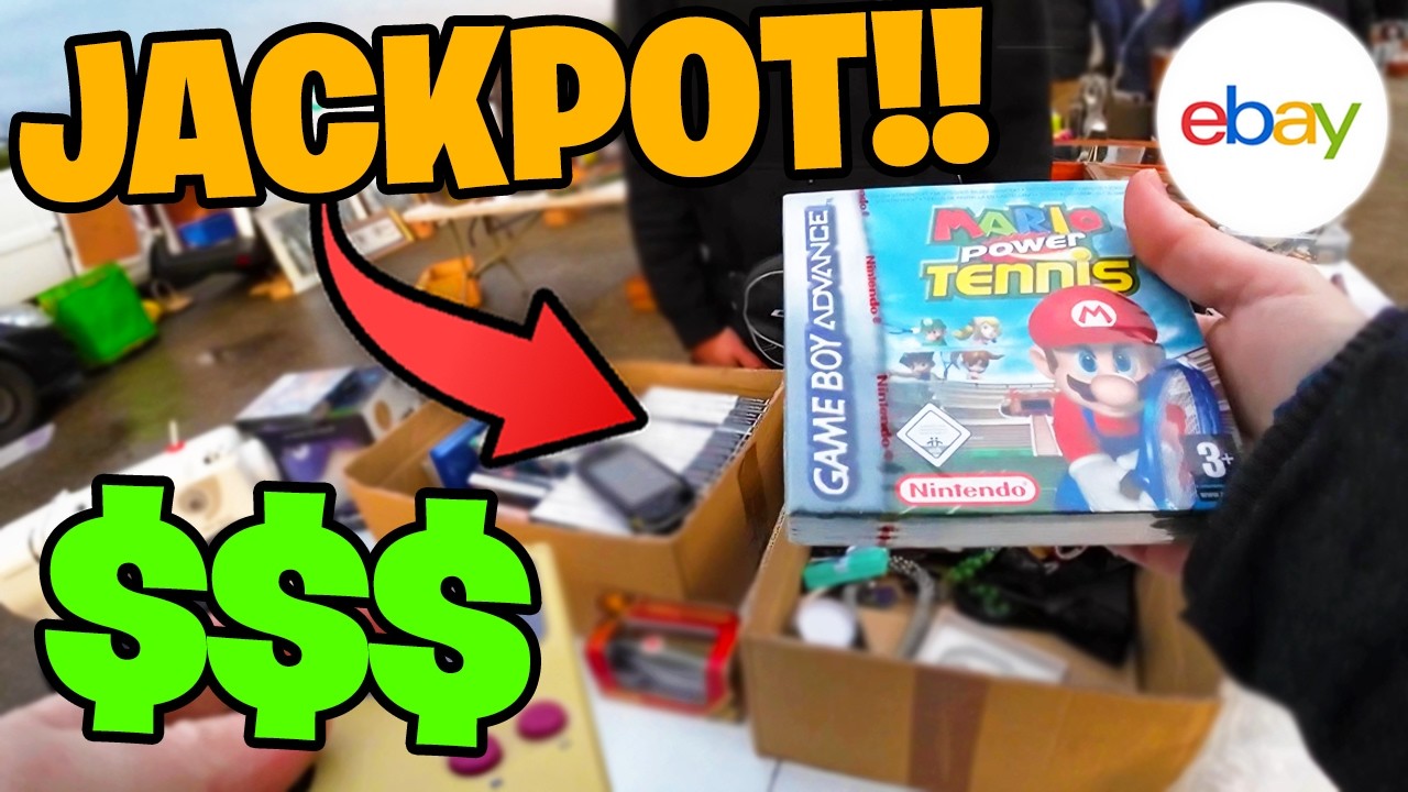 £5 in to £80 - Carboot Jackpot Reselling Adventure 🤑💵💵